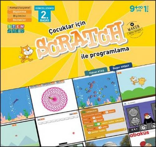 Çocuklar İçin Scratch İle Programlama 9+ Yaş 1. Kitap