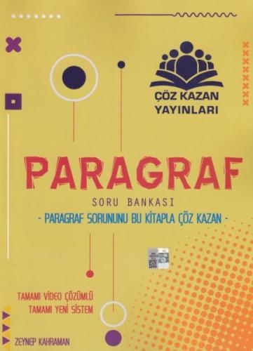 Çöz Kazan Paragraf Konu Özetli Soru Bankası (Yeni)