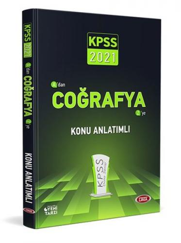 Data 2021 KPSS A'dan Z'ye Coğrafya Konu Anlatımlı