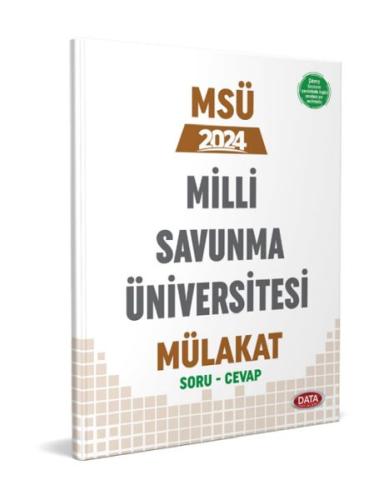 Data Milli Savunma Üniversitesi (Msü) Mülakat Soru - Cevap