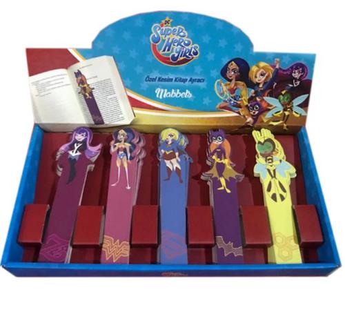 DC Super Hero Girls Bookmark 60'lı Display