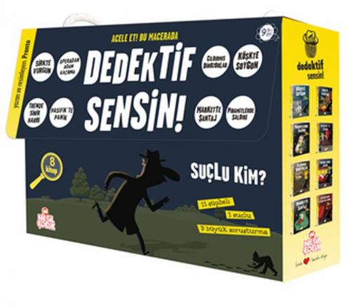 Dedektif Sensin İki Seri Bir Arada (8 Kitap)