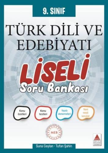 Delta 9. Sınıf Türk Dili ve Edebiyatı Liseli Soru Bankası (Yeni)