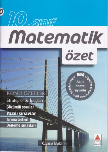 Delta Kültür 10. Sınıf Matematik Özet