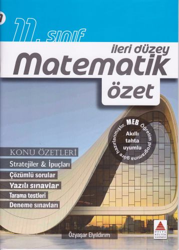 Delta Kültür 11. Sınıf İleri Düzey Matematik Özet