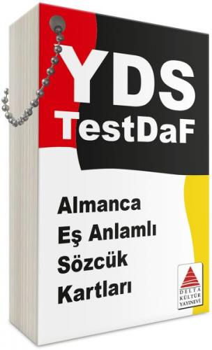 Delta Kültür Almanca Eşanlamlı Sözcük Kartları / YDS TestDaF