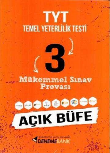 DenemeBank AYT Açık Büfe 3 Mükemmel Sınav Provası