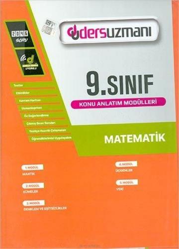 Ders Uzmanı 9. Sınıf Matematik Konu Anlatım Modülleri (Yeni)