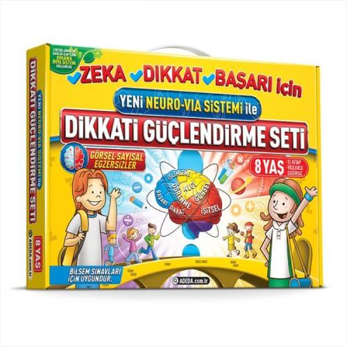 Dikkati Güçlendirme Seti 2. Sınıf – 8 yaş- Neuro-Via