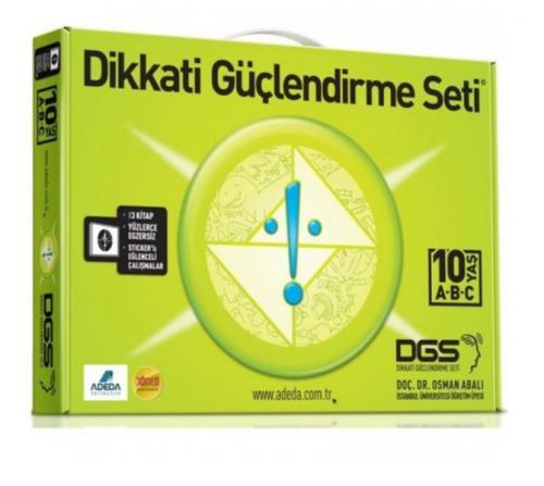 Dikkati Güçlendirme Seti 4. Sınıf 10 Yaş (3 Kitap Karton Kutu Set)