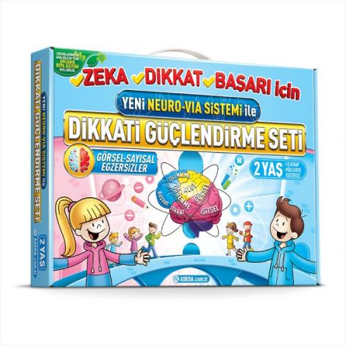 Dikkati Güçlendirme Seti - Anasınıfı –2 Yaş Neuro Via