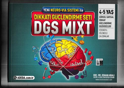 Dikkati Güçlendirme Seti Mıxt 4-5 Yaş