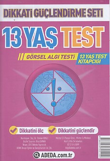 Dikkati Güçlendirme Seti Yaprak Test 13 Yaş