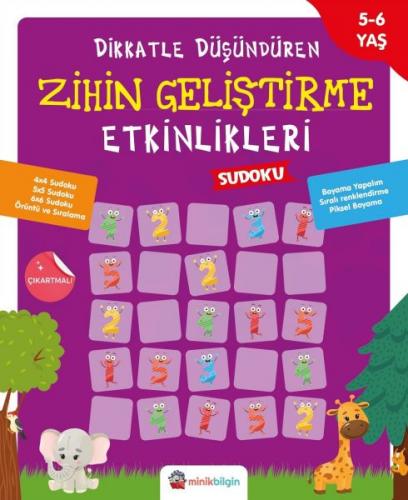 Dikkatle Düşündüren Zihin Geliştirme Etkinlikleri 3 - Sudoku