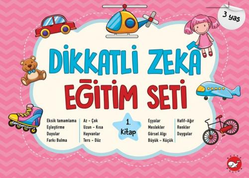 Dikkatli Zeka Eğitim Seti 1. Kitap 3