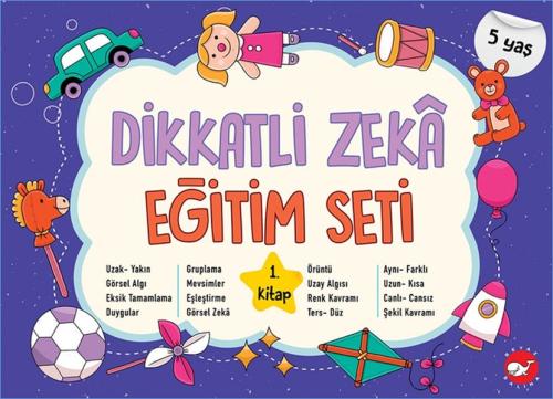 Dikkatli Zeka Eğitim Seti - 1. Kitap (5 Yaş)