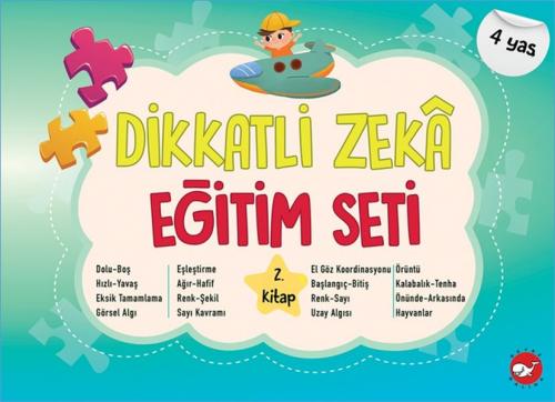 Dikkatli Zekâ Eğitim Seti 2. Kitap (4 Yaş)