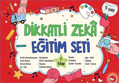 Dikkatli Zeka Eğitim Seti - 2. Kitap (5 Yaş)