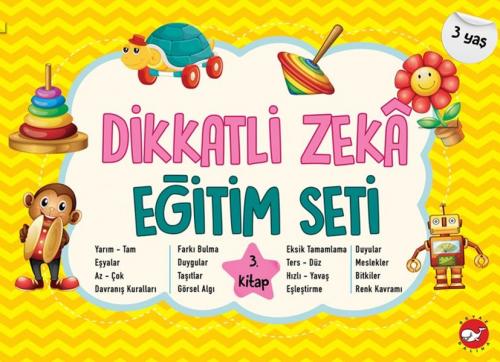 Dikkatli Zeka Eğitim Seti 3. Kitap 3