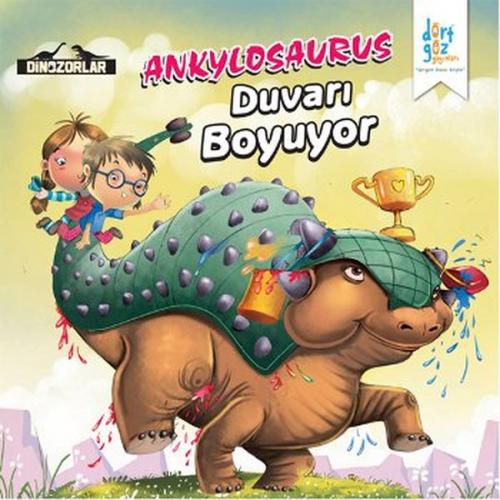 Dinozorlar - Ankylosaurus Duvarı Boyuyor