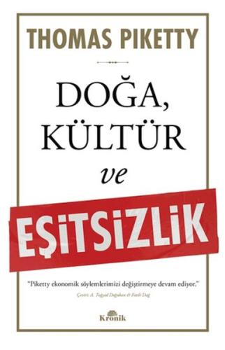 Doğa, Kültür ve Eşitsizlik