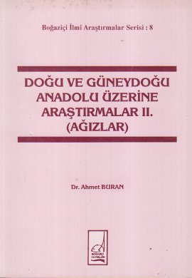 Doğu ve Güneydoğu Anadolu Üzerine Araştırmalar 2. (Ağızlar)