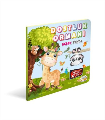 Dostluk Ormanı Bebek Panda 3 Boyutlu