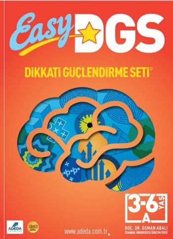 Easy Dikkati Güçlendirme Seti 3-6 Yaş A (1 Kitap)