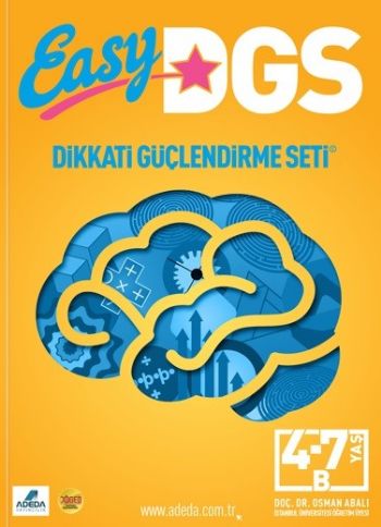 Easy Dikkati Güçlendirme Seti 4 - 7 Yaş B (1 Kitap)