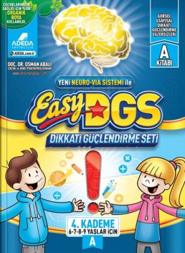 Easy Dikkati Güçlendirme Seti 4. Kademe A 6-9 Yaş (1 Kitap)