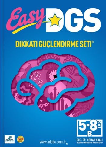 Easy Dikkati Güçlendirme Seti 5 - 8 Yaş B (1 Kitap)