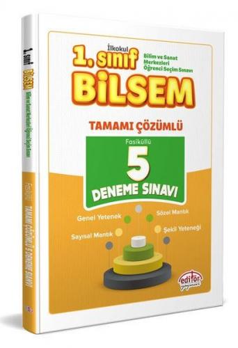 Editör 1. Sınıf Bilsem Tamamı Çözümlü 5 Deneme Sınavı (Yeni)