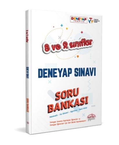 Editör 8 ve 9. Sınıflar Deneyap Sınavı Soru Bankası