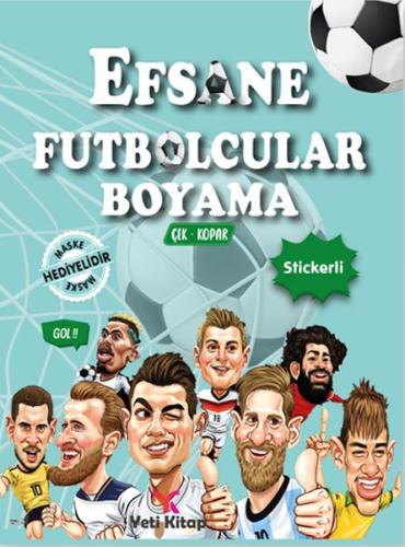 Efsane Futbolcular Boyama Kitabı