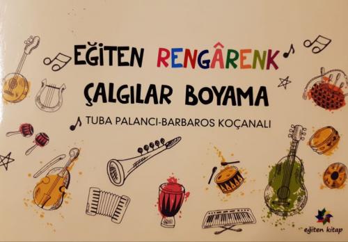 Eğiten Rengarenk Çalgılar Boyama