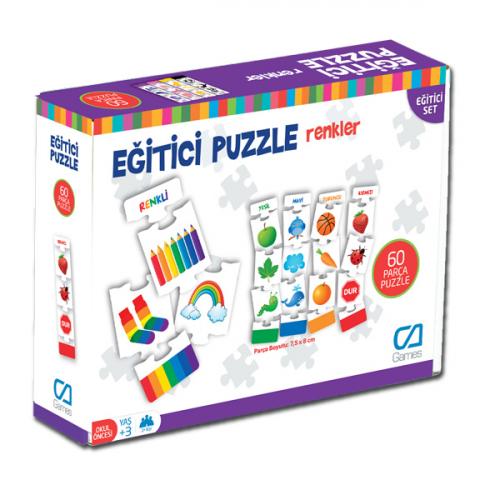 Eğitici Puzzle - Renkler (CA.5029)