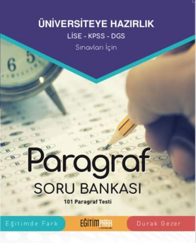 Eğitim Park Lise Paragraf Soru Bankası (33,00 TL İADESİZ)