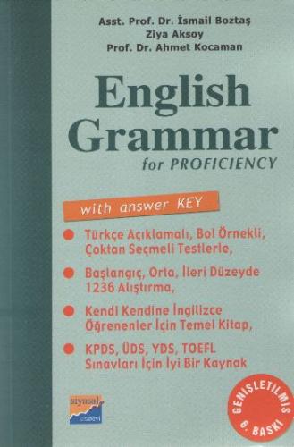 English Grammar for Proficiency (+Cevap Anahtarı)