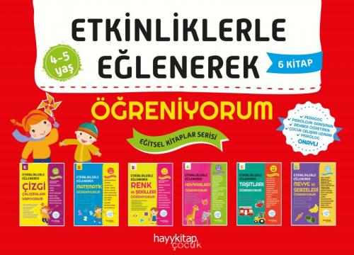 Etkinliklerle Eğlenerek Öğreniyorum - 6 Kitap Takım