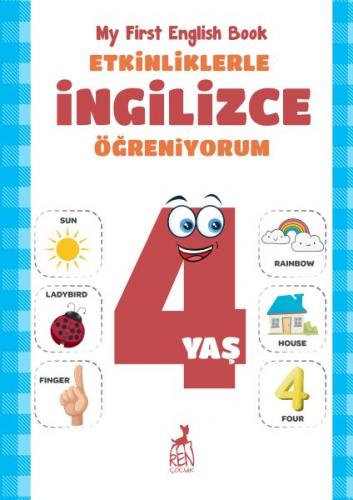 Etkinliklerle İngilizce Öğreniyorum 4 Yaş - My First English Book