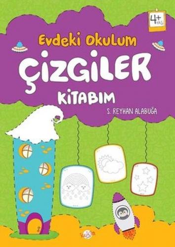 Evdeki Okulum Çizgiler Kitabım 4+Yaş