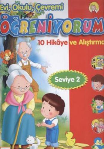 Evi, Okulu Çevremi Öğreniyorum 10 Hikaye ve Alıştırma (Seviye-2)