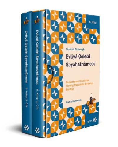 Evliya Çelebi Seyahatnamesi 6.Kitap 2 Cilt ( Kutulu)