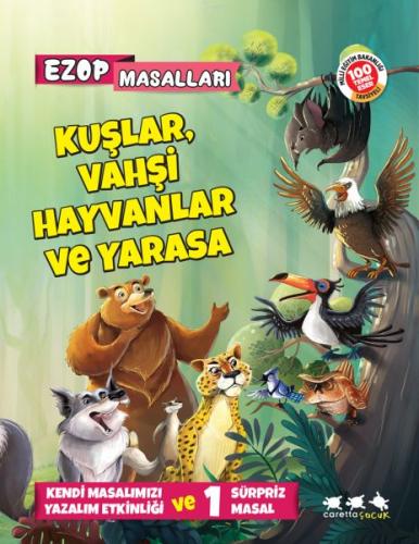 Ezop Masalları - Kuşlar, Vahşi Hayvanlar ve Yarasa