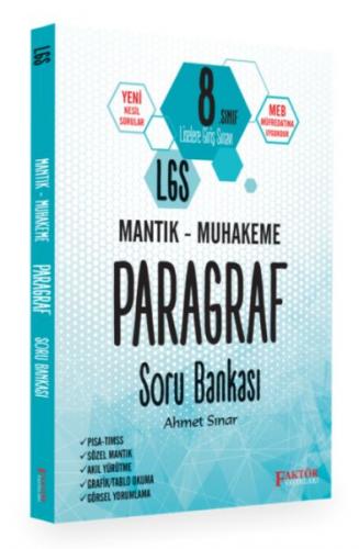 Faktör 8.Sınıf LGS Mantık-Muhakeme Paragraf Soru Bankası