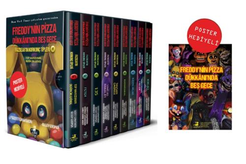 Fazbear’In Korkunç Tipleri 9 Kitaplık Kutulu Set (Poster Hediyeli)