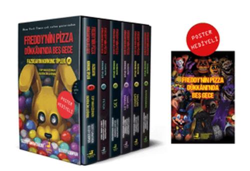 Fazbear’ın Korkunç Tipleri Serisi 6 Kitap - Poster Hediyeli