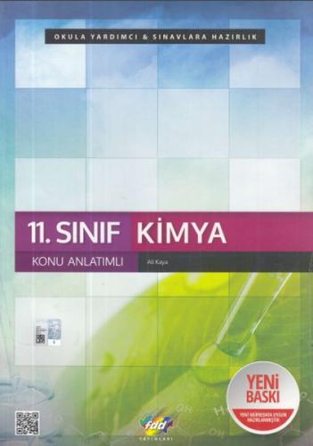 FDD 11. Sınıf Kimya Konu Anlatımlı (Yeni)