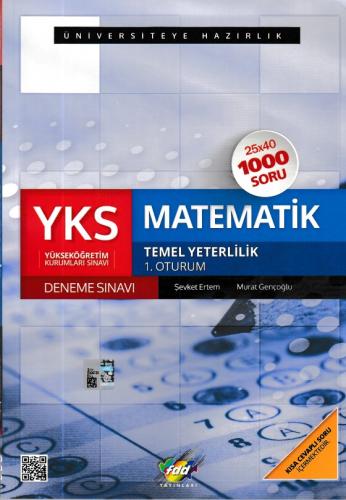 FDD YKS Temel Yeterlilik Matematik 1. Oturum Deneme Sınavı