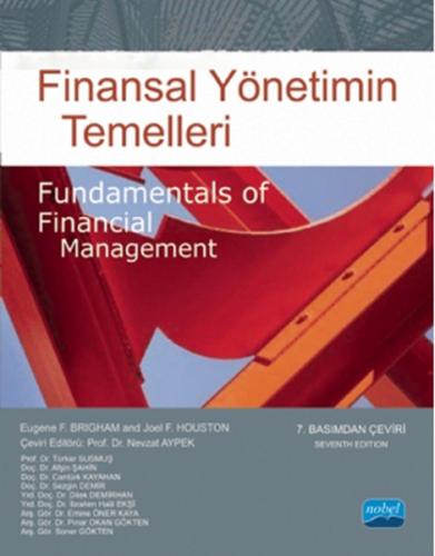 Finansal Yönetimin Temelleri Fundamentals of Financial Management